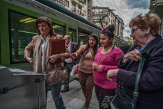 Tram stop - Bilboa, Spain